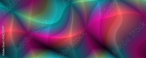 Abstract colorful twist o rama background