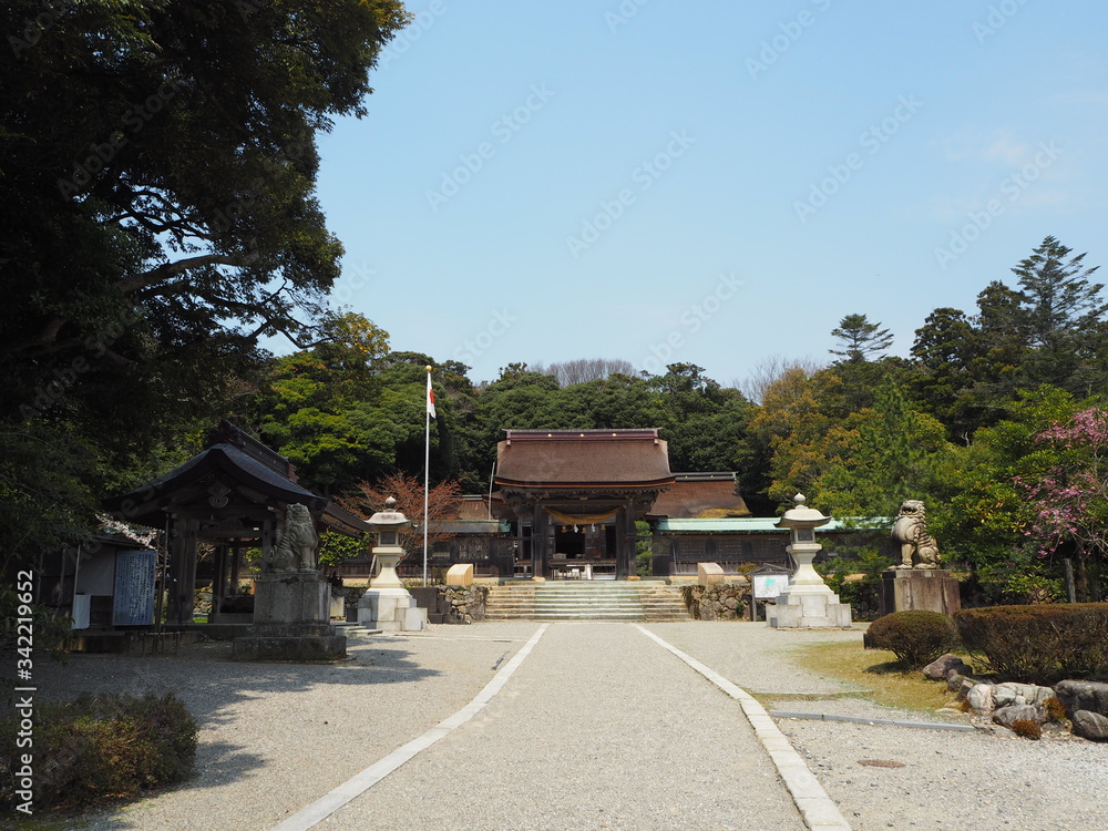 Keta Taisha Shrine in noto peninsula Keta Taisha Shrine in noto peninsula