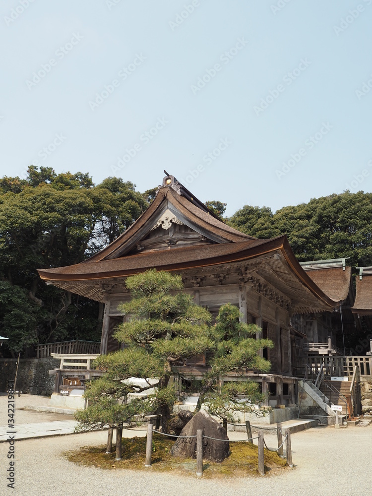 Keta Taisha Shrine in noto peninsula Keta Taisha Shrine in noto peninsula