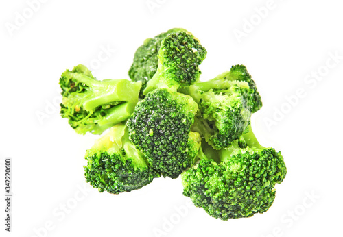 Broccoli isolated over the white backgroundBroccoli isolated over the white background photo