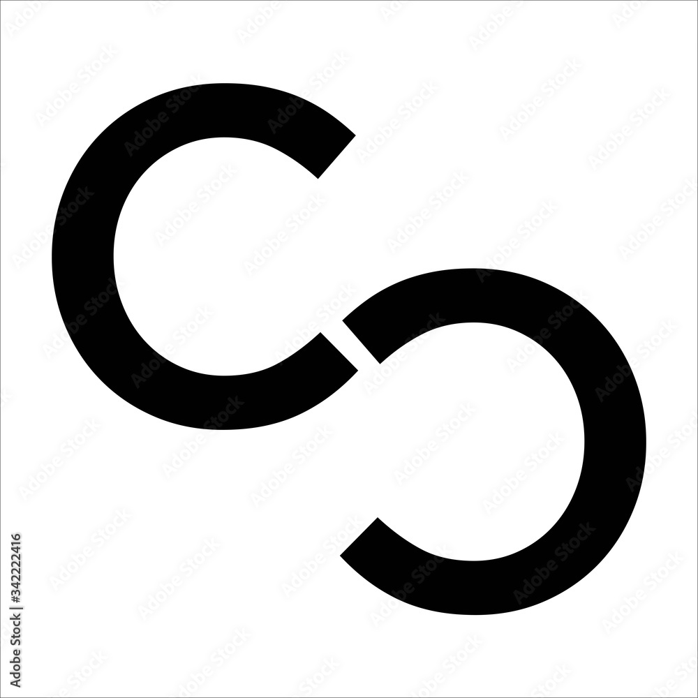 initial letter CC monogram design logo vector
initial letter CC monogram design logo vector