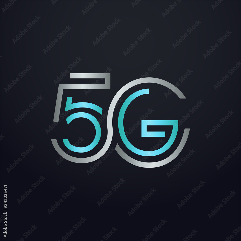 Creative 5G letter with maze linear style. Modern logo symbol for business corporate. Blue and white logo on blue dark background. Square shape, colorful, linked and technology. Unusual design vector. Creative 5G letter with maze linear style. Modern logo symbol for business corporate. Blue and white logo on blue dark background. Square shape, colorful, linked and technology. Unusual design vector.