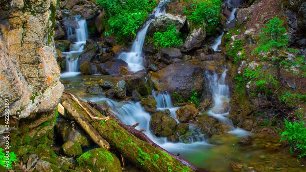 Many Small Waterfalls Calming Meditation Yoga Zen Time Lapse Timelapse Time-lapse 4K Many Small Waterfalls Calming Meditation Yoga Zen Time Lapse Timelapse Time-lapse 4K