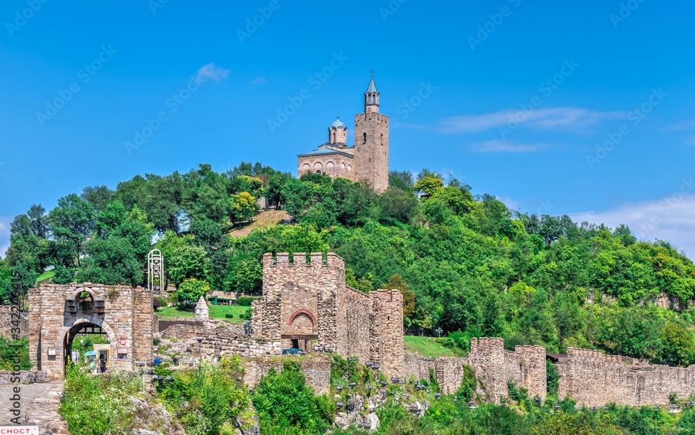 Fototapeta premium Tsarevets fortress in Veliko Tarnovo, Bulgaria