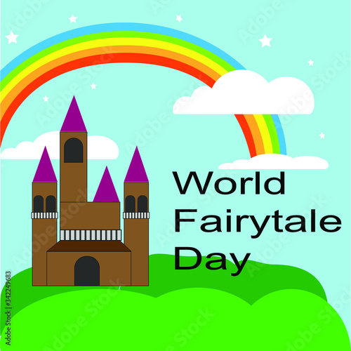 World Fairytale Day.  beauty fairyland