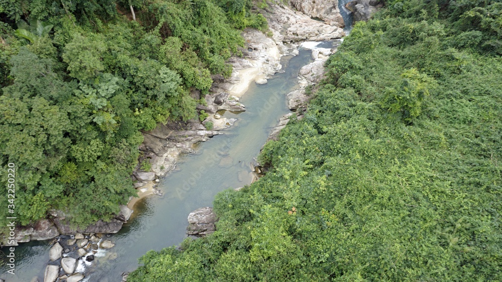 waterfall form above in vietnam waterfall form above in vietnam