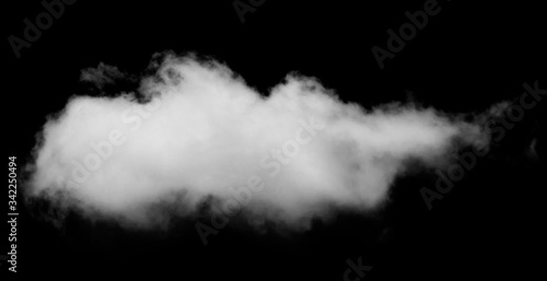 Cloud on black background for easy use with "screen" blending mode.