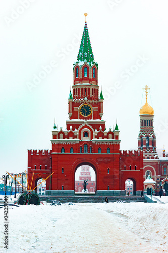 Republic of Yoshkar-Ola. Russia. The Spasskaya Tower