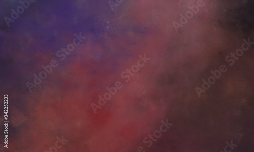 abstract painted art vintage background with old mauve, dark slate blue and very dark pink color with space for text or image