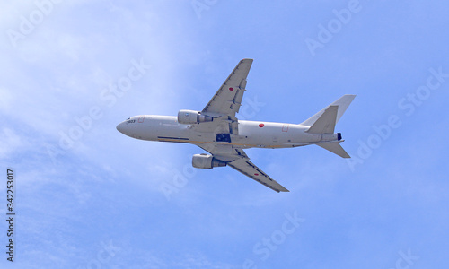 空中給油機 ジェット輸送機 KC-767 自衛隊輸送機 航空自衛隊機 ジェット機 大型ジェット機 航空機