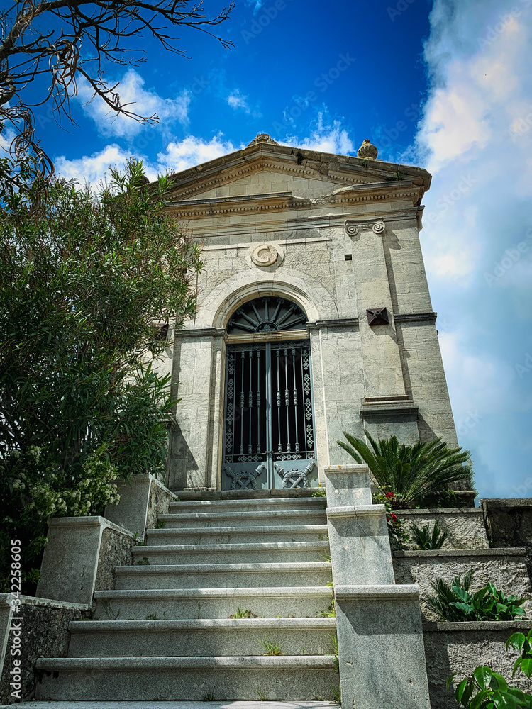 A small cemetery in Calabria, Italy.