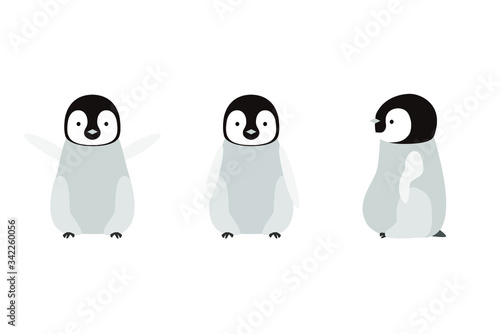 かわいいエンペラーペンギンの子どものイラスト Stock Vector Adobe Stock かわいいエンペラーペンギンの子どものイラスト Stock Vector Adobe Stock