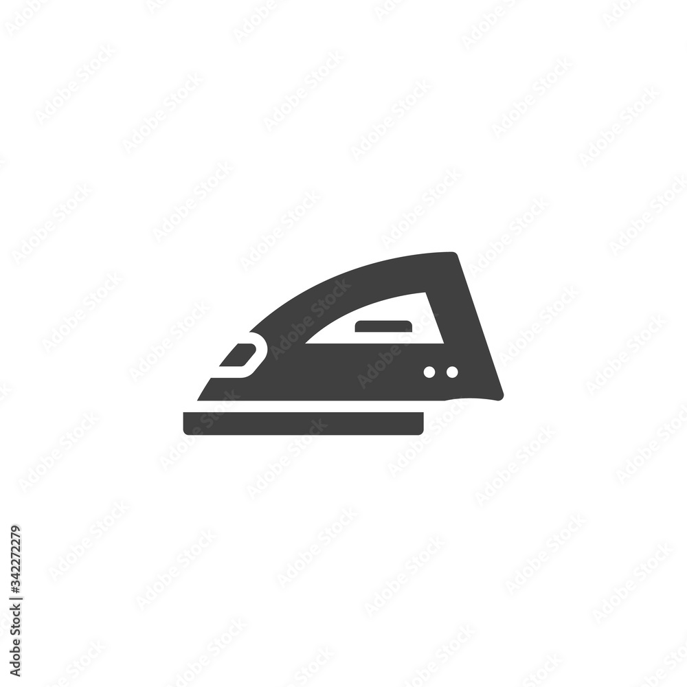 Modern iron vector icon. filled flat sign for mobile concept and web design. Wireless Iron glyph icon. Symbol, logo illustration. Vector graphics Modern iron vector icon. filled flat sign for mobile concept and web design. Wireless Iron glyph icon. Symbol, logo illustration. Vector graphics