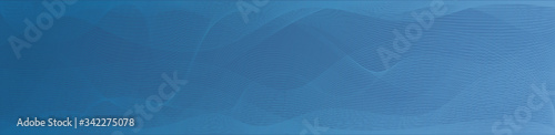 blue line waves abstract background with gradient