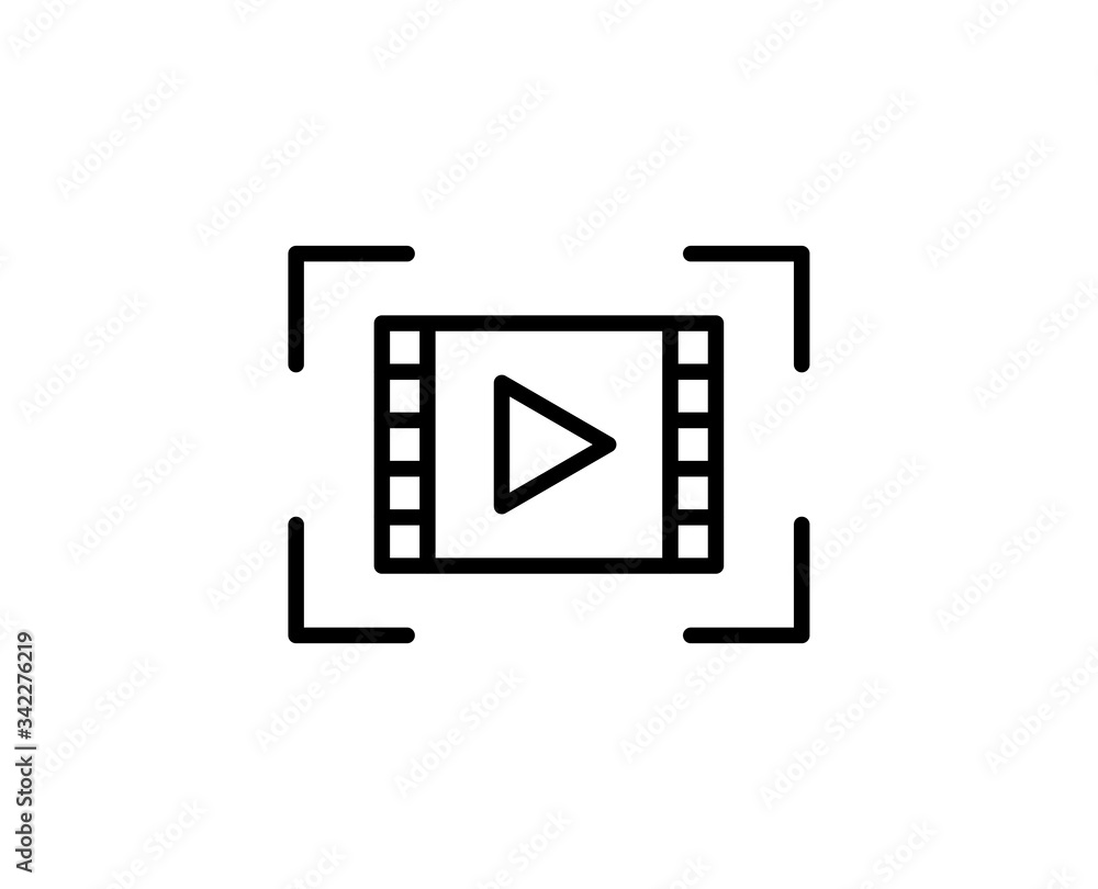 Film line icon Film line icon