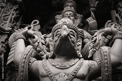 Statue of hindu gods