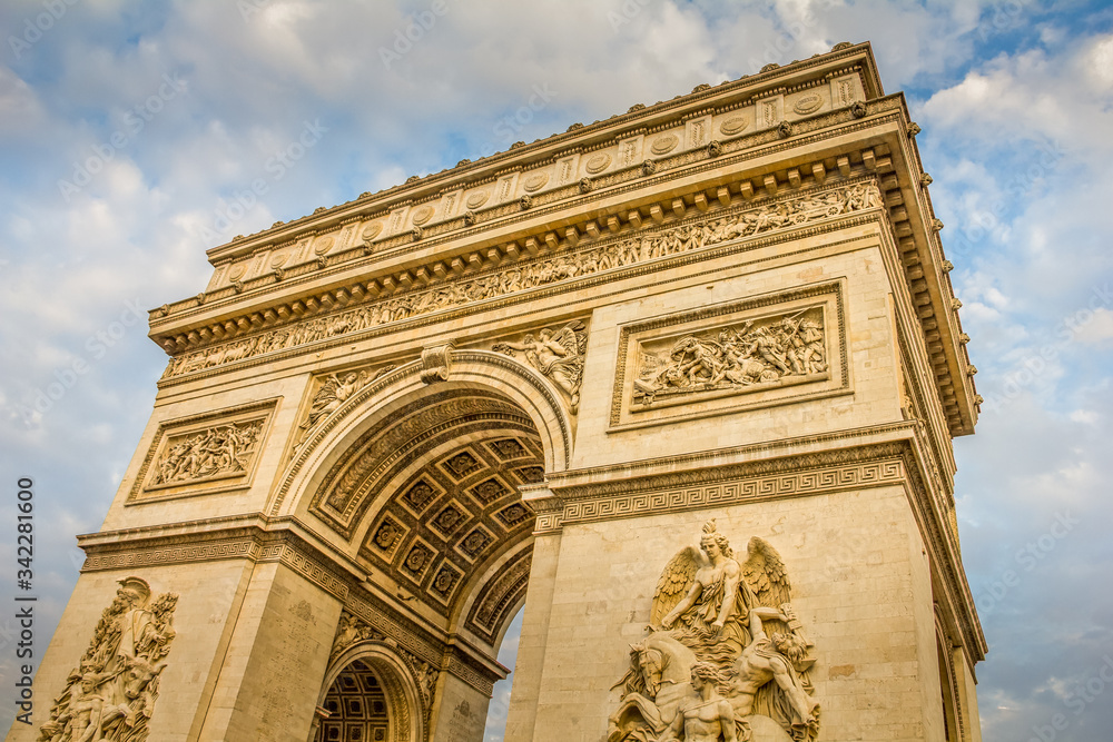 Fototapeta premium Arc de Triumph, Paris