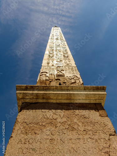 ancient Egyptian obelisk  the oldest in Rome
