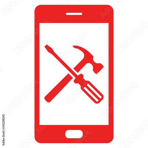 Werkzeuge und Smartphone