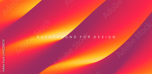 Abstract background with dynamic effect. Optical illusion of distortion of space. Modern pattern. 3d vector illustration for design.
