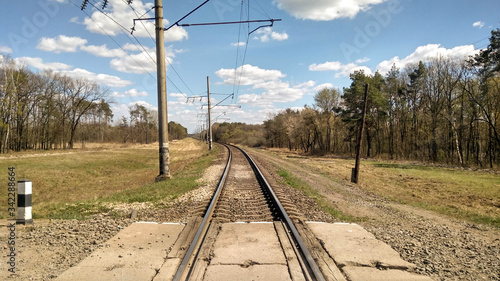 railway in the countryside