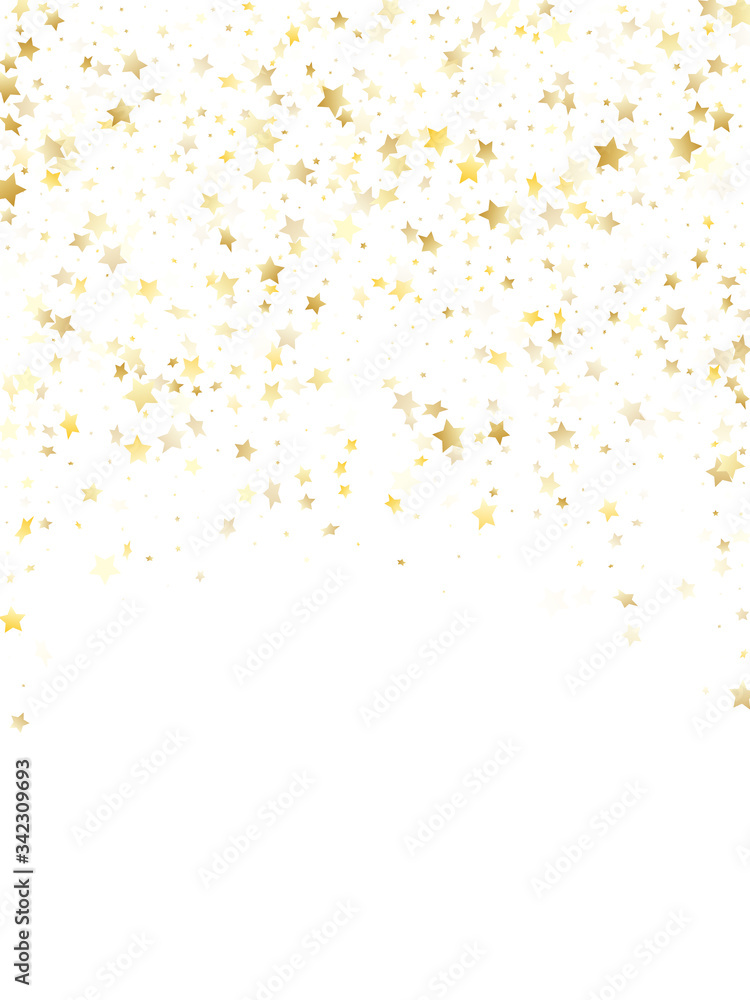 Flying gold star sparkle vector with white background. Flying gold star sparkle vector with white background.