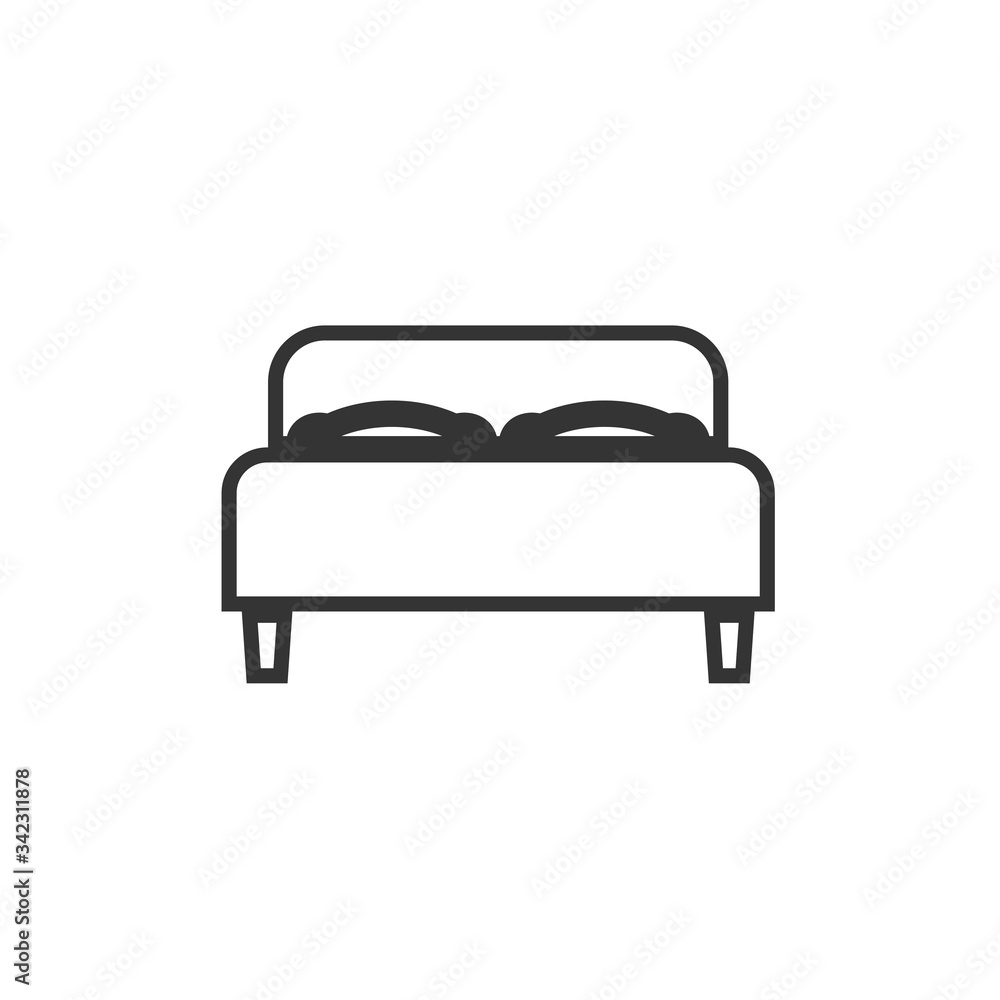 bed icon vector illustration design bed icon vector illustration design