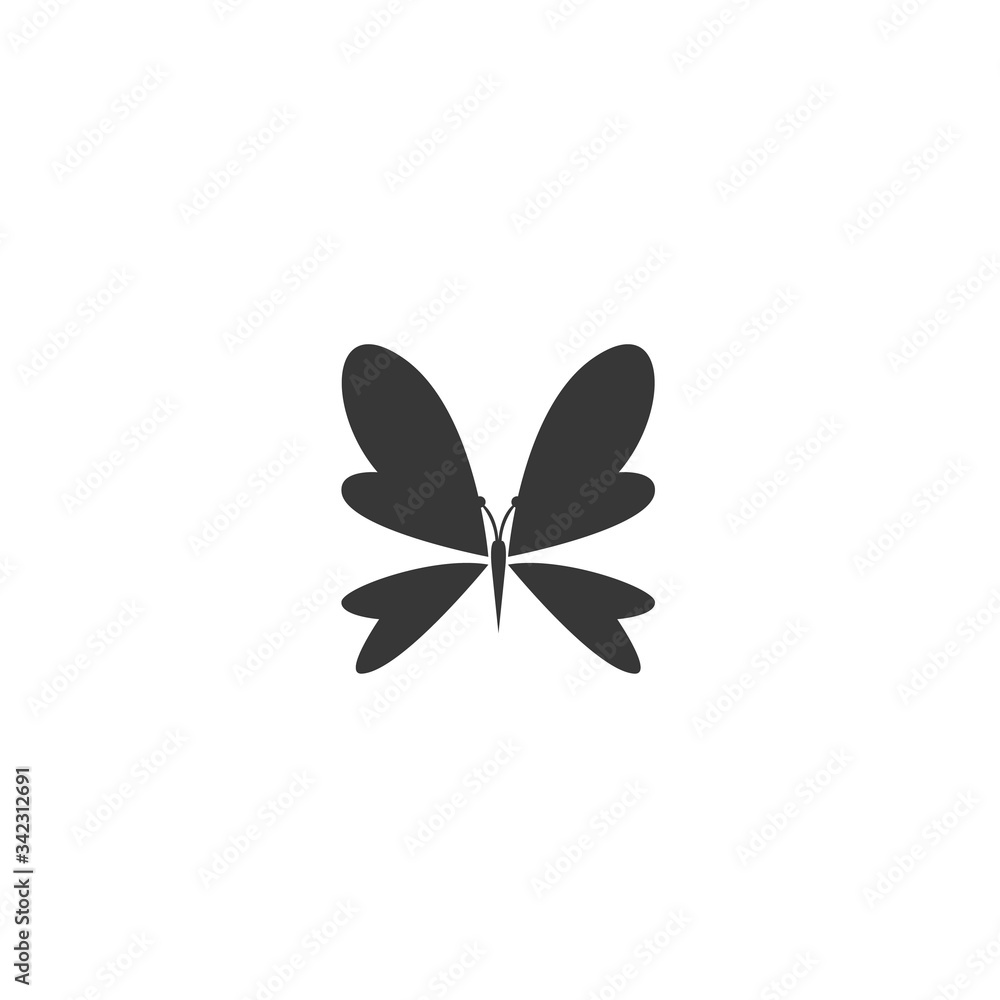 butterfly icon vector illustration design butterfly icon vector illustration design