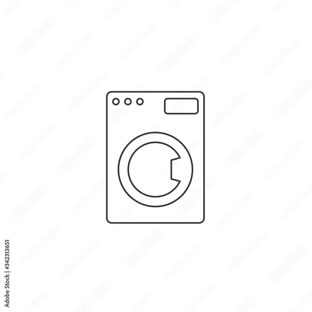 washing machine icon vector illustration design washing machine icon vector illustration design