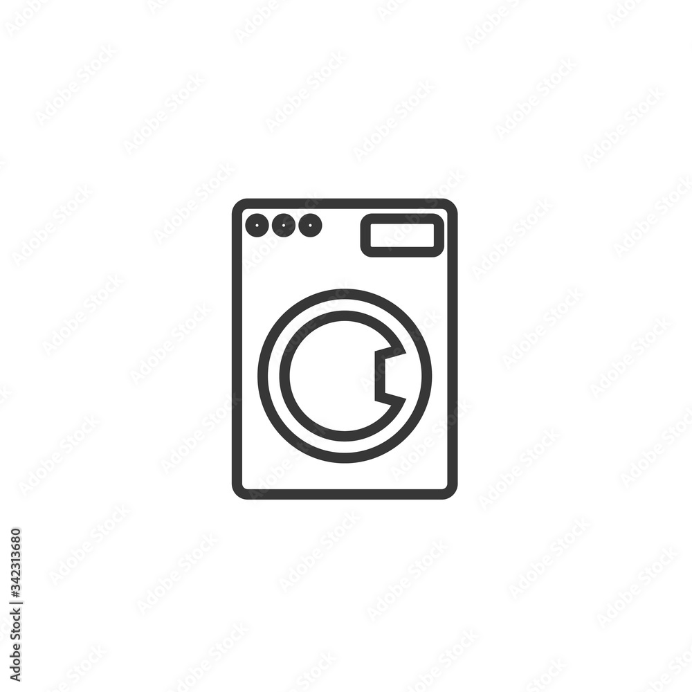 washing machine icon vector illustration design washing machine icon vector illustration design