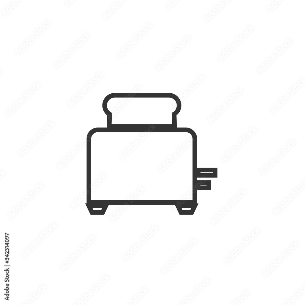 toaster icon vector illustration design toaster icon vector illustration design