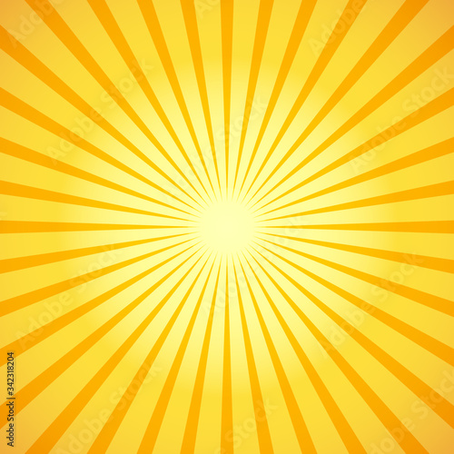 Abstract Background Sun ray streaked vector