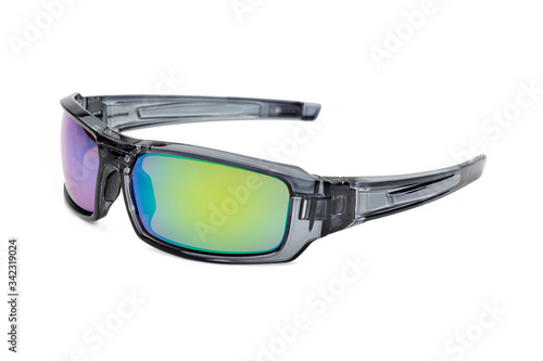 Sports sunglasses isolated on white background