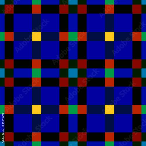 Tartan fabric texture