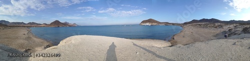 cabo de gata almeria spain view panoramic