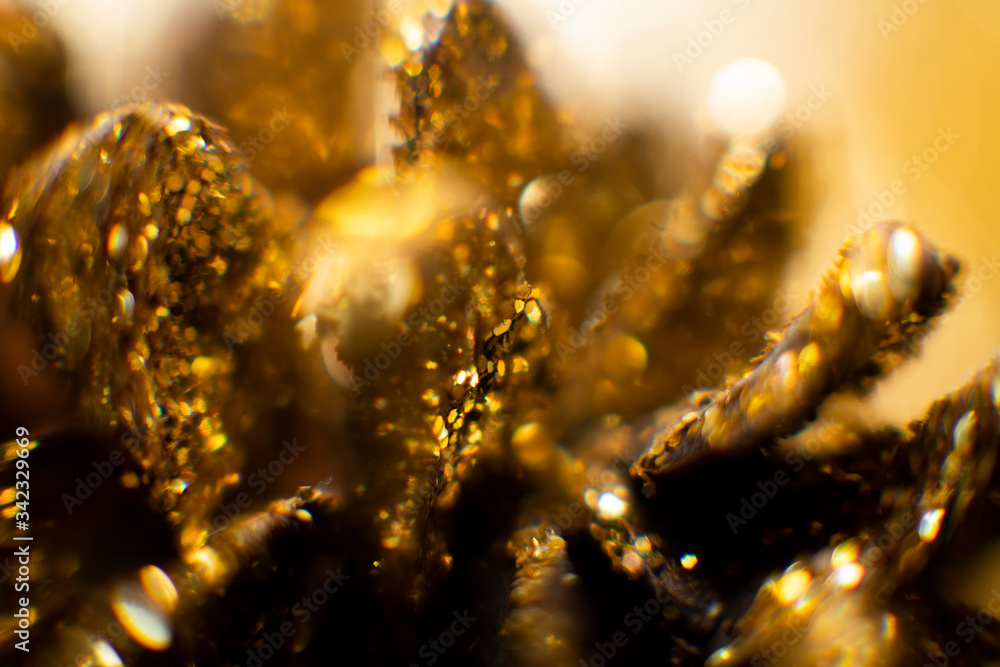 Abstract golden background with bokeh. holidays lights on background Abstract golden background with bokeh. holidays lights on background