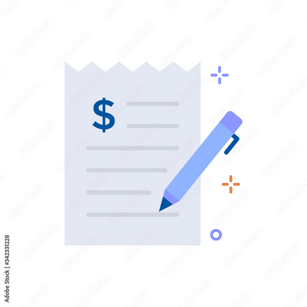 Checkout Vector icon. Checkout Vector icon.
