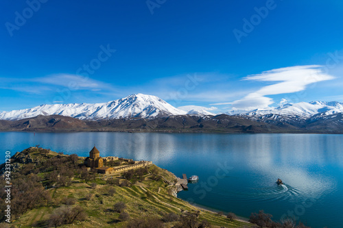 Akdamar Island in Van, Turkey. 