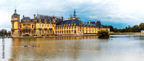 Beautiful Castles and historic monuments of France - royal Chateau de Chantilly