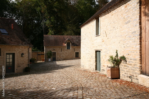 Le château de Courances dans l'Essonne, France.