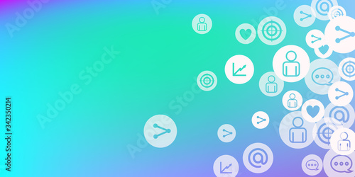 Social media marketing, Communication networking