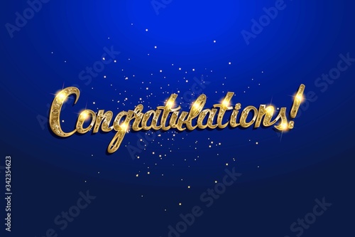 Congrats - Congratulations banner