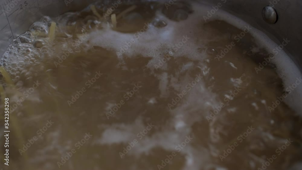 boil water with pasta 4k boil water with pasta 4k