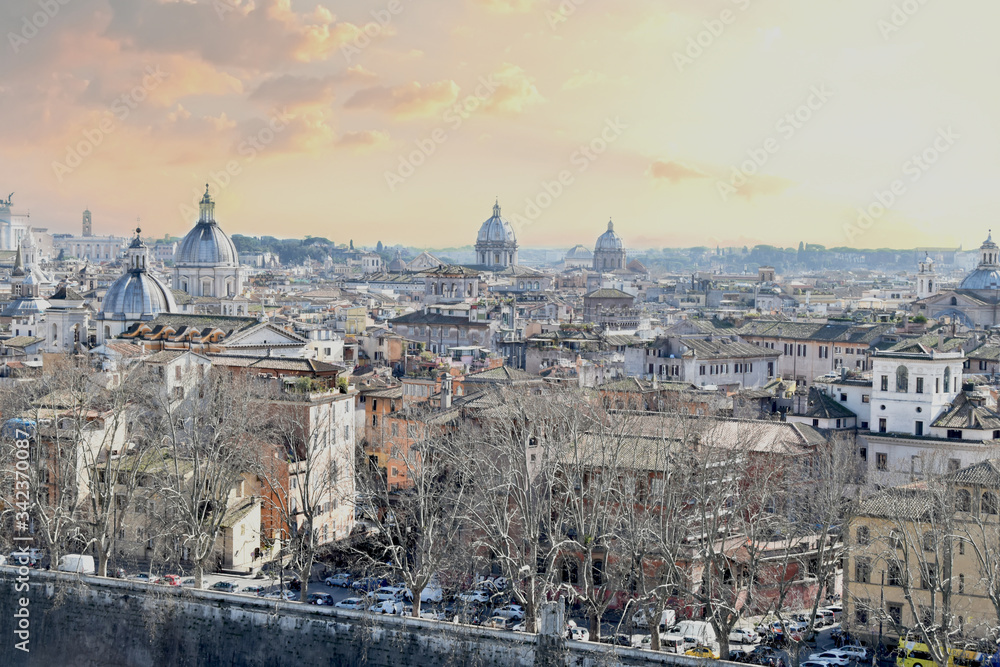 Rome in February 2020