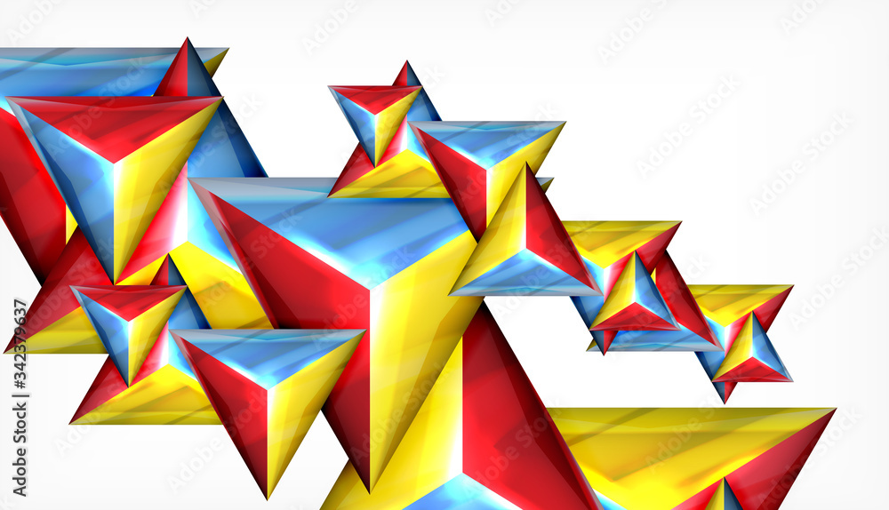 Triangle geometric vector abstract background Triangle geometric vector abstract background