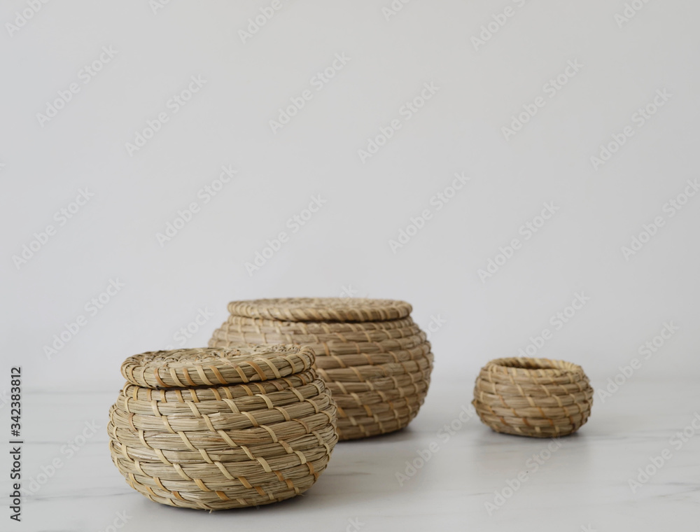  Wicker Baskets Used For Decorative Purpose