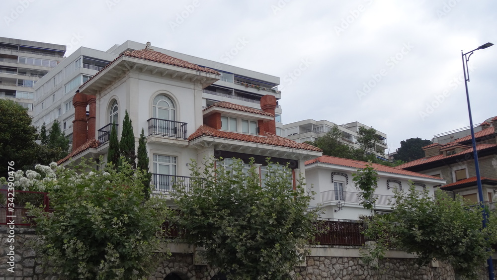 Obraz premium Santander is a very beautiful city in Cantabria, Spain