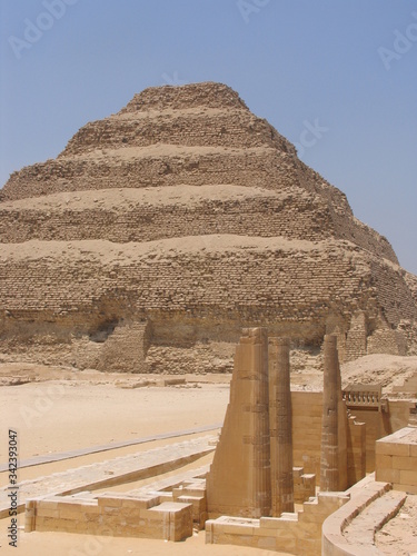 Egypt. The Djoser pyramid