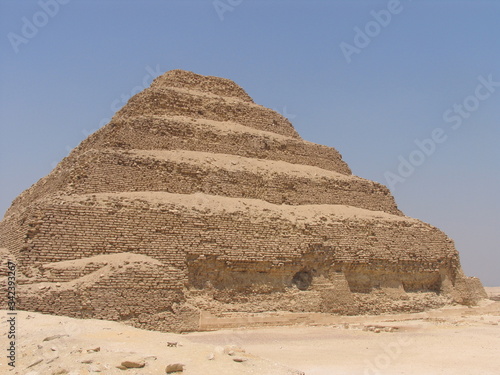 Egypt. The Djoser pyramid