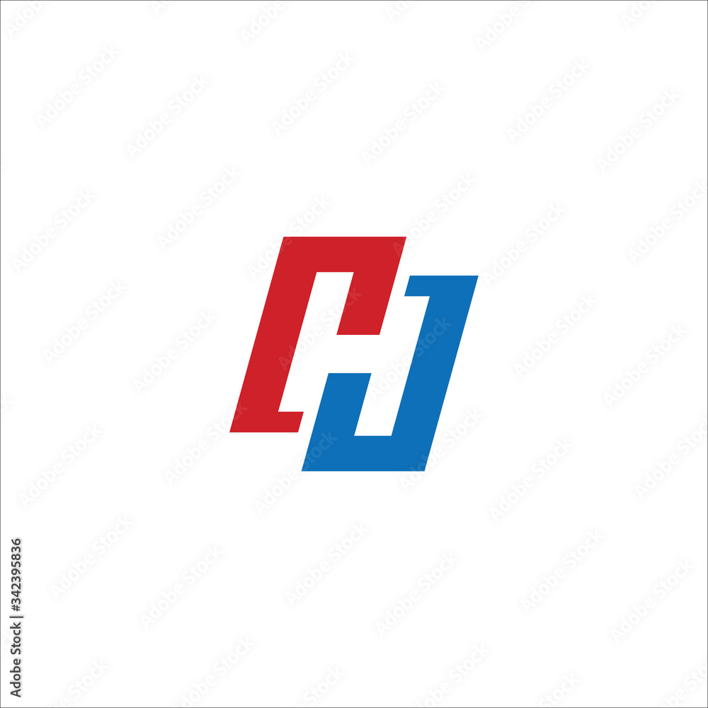 Initial letter h logo design template Stock Vector | Adobe Stock